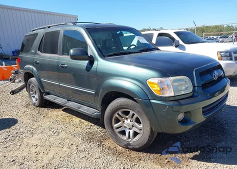2007 Toyota Sequoia Sr5 V8 из США, поврежденный, VIN 5TDZT34A97S296100